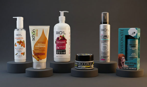 ابزار آرایش مو و حالت‌دهی حرفه‌ای برای آرایشگران