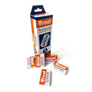 تیغ اصلاح ضد زنگ Treet پلاتینیوم تیغ حرفه‌ای با دوام و برش دقیق