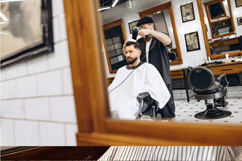 اتو مو آرایشگاهی مردانه با صفحات تیتانیومی و کنترل دما

