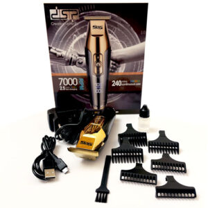 ماشین اصلاح DSP مدل گلد با طراحی لوکس و رنگ طلایی