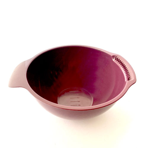 کاسه پلاستیکی رنگ مو و دکلره برای آرایشگاه و استفاده شخصی