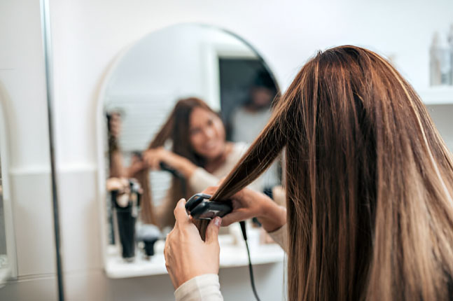 ماسک و روغن مو برای مراقبت پس از استفاده از اتو مو