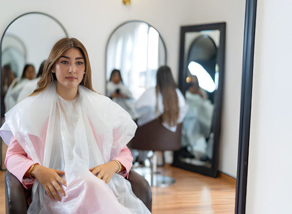 پیشبند یکبار مصرف آرایشگاهی