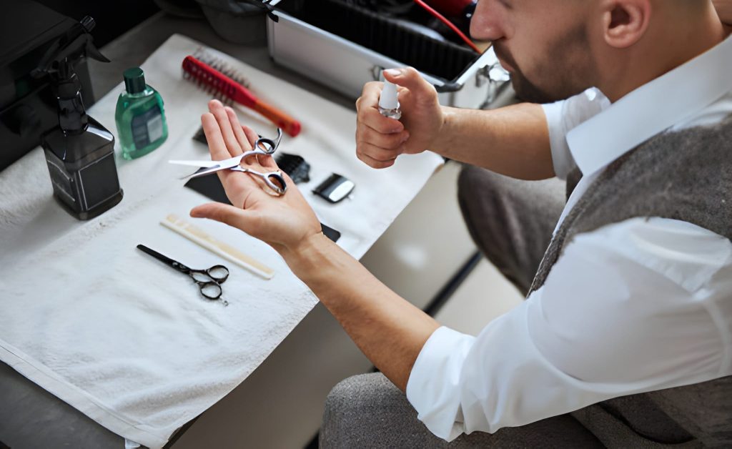 نگهداری قیچی آرایشگری