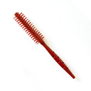 برس مو گرد پلاستیکی با دندانه‌های مقاوم