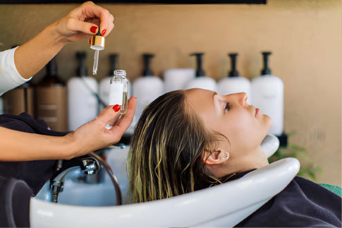 روغن‌درمانی و ماسک مو برای ترمیم و آبرسانی ساقه و نوک مو