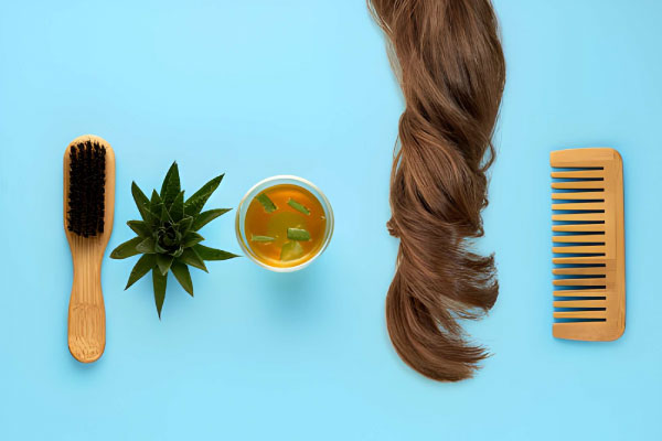 استفاده از ژل آلوئه‌ورا برای جلوگیری از ریزش مو و کاهش التهاب پوست سر