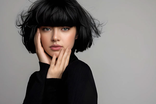 مدل موی باب ۲۰۲۶ با طولهای مختلف برای صورت گرد و کشیده